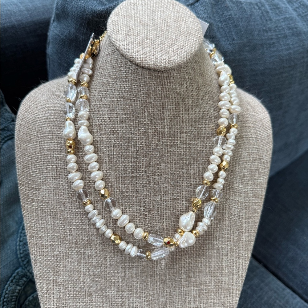 TALBOTS TWO NECKLACES NWT